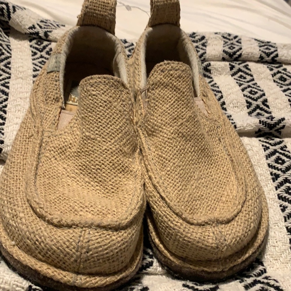 Simple shoes green toe size 7